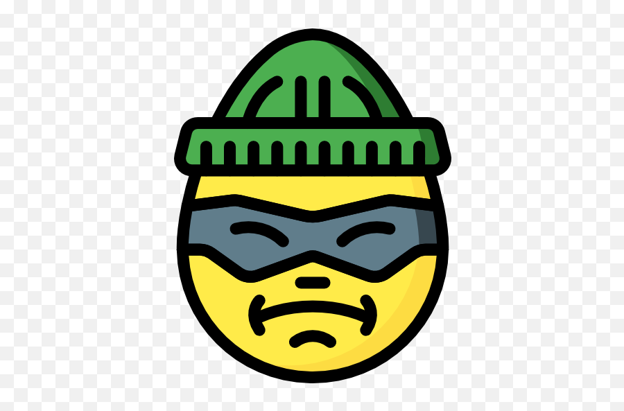 Free Icon - Icon Emoji,Burglar Emoticon