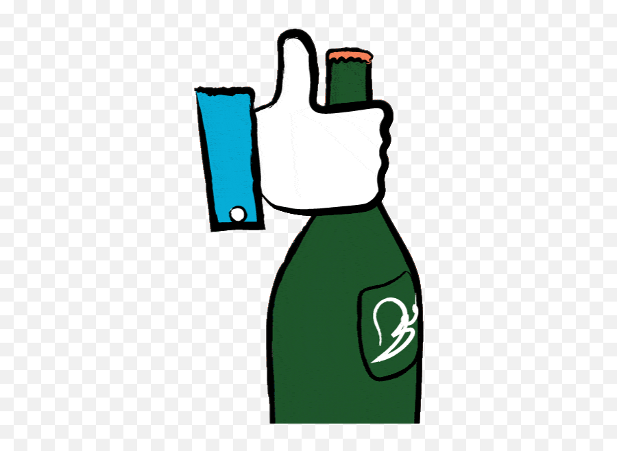 Best Thumbs Up Stickers Gifs - Shake The Bottle Gif Emoji,Aziz Emoji
