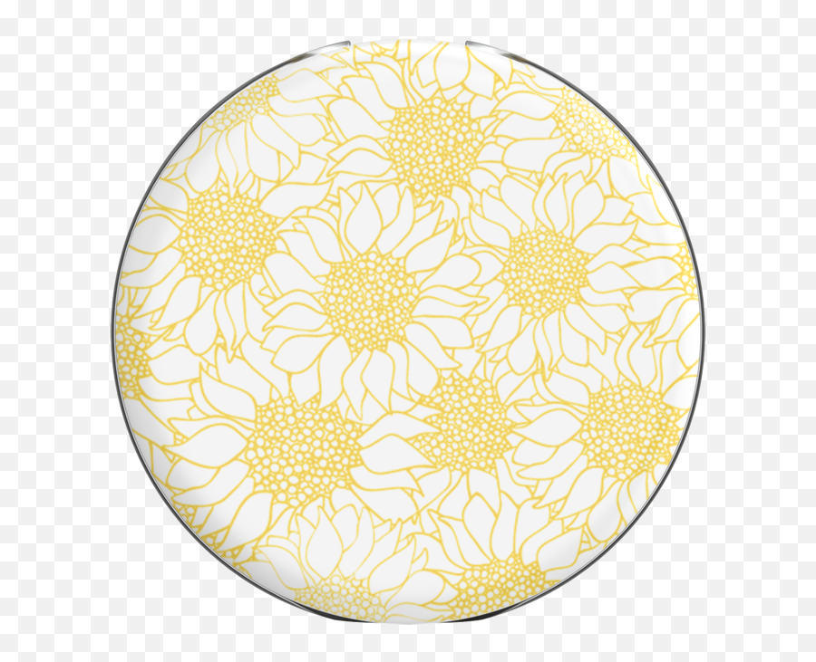 Popgrip Lips X Burtu0027s Bees Sunflower Field - Decorative Emoji,Printable Emoji Coloring Sheet Blink