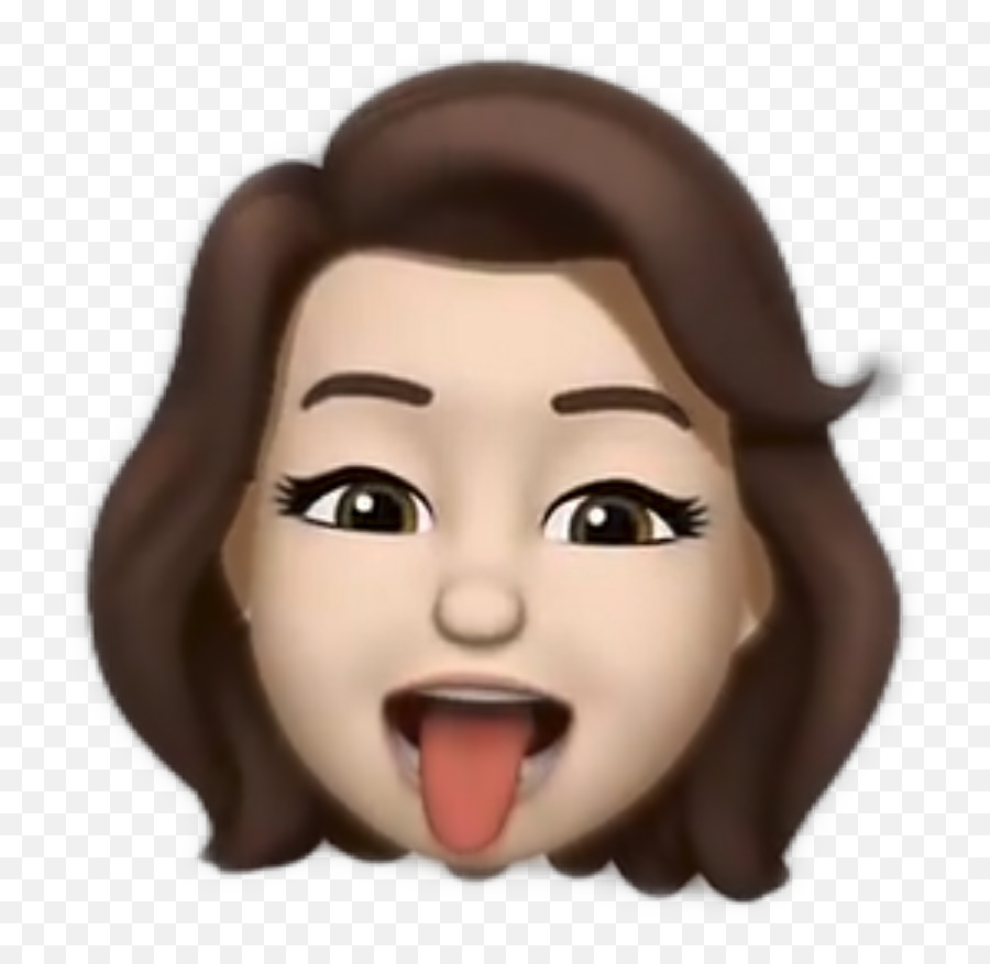 Emoji 3d Head Sticker By Vivi - For Women,3d Emoji Tongue