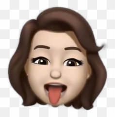 Emoji 3d Head Sticker By Vivi - For Women,3d Emoji Tongue