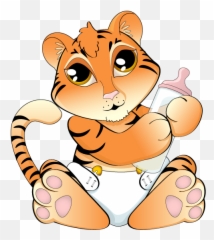 Clipart Babies - Clipartsco Animal Figure Emoji,Animated Emoticons Babies And Diapers