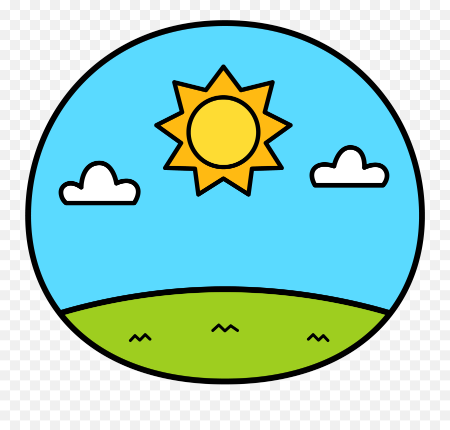 Clip Art Cute Clipart - Illustration Emoji,Emotions Clip Cards Weather