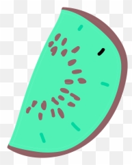 Kiwi Slice Clipart - Girly Emoji,Printable Emojis Fruit