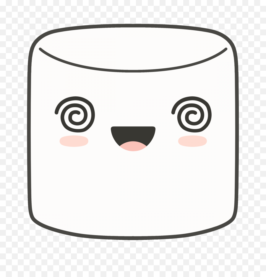 Mega Smile Marshmallow - Dot Emoji,Marshmello Emoji