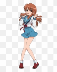 Haruhi Suzumiya Characters - Tv Tropes Emoji,Dere Type That Doesn't Show Emotion