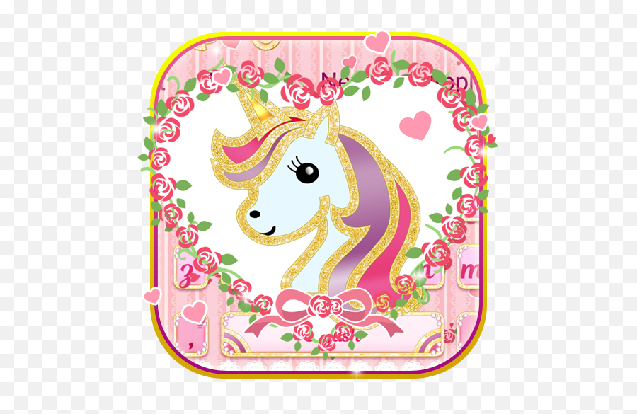 Pink Love Cute Unicorn Keyboard Theme Apk 10001002 Emoji,How To Use Cute Emoticons Sticker On Samsung Keyboard