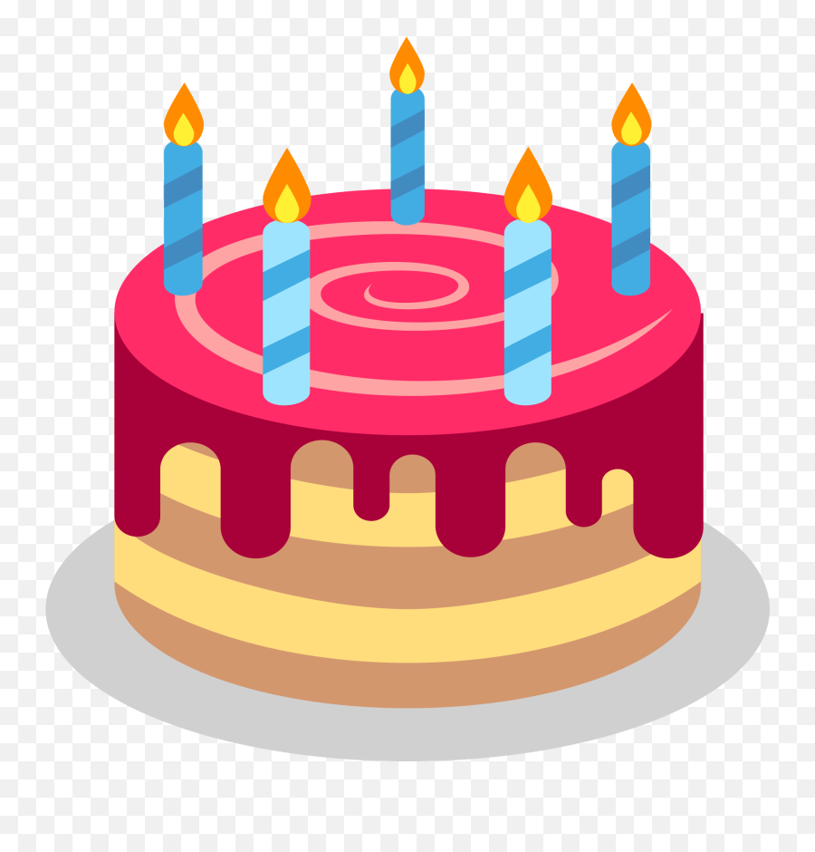 Birthday Cake Emoji Clipart - Happy Birthday Gif,Emojis Cakes
