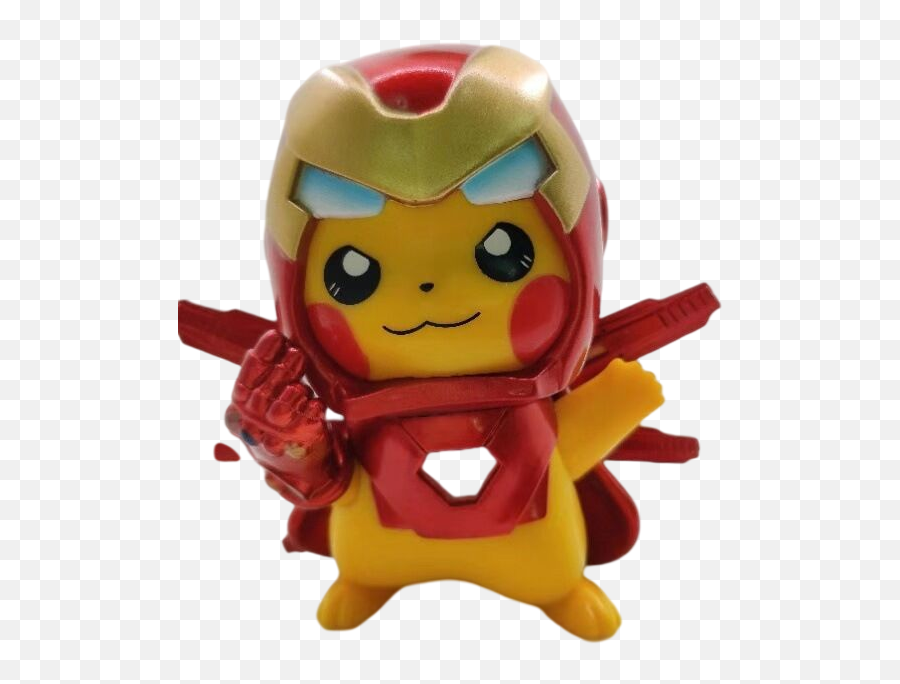 Pokemon Avengers Iron Man Mk85 Pokemon Hand - Run Model Car Emoji,Ironman Showing Emotion