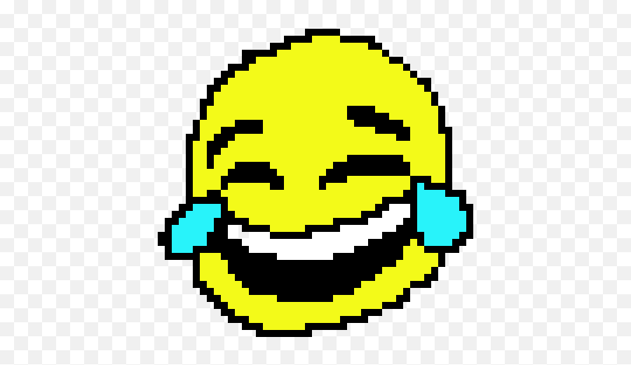 Crying Laughing Emoji Pixel Art Maker,Lol Emoji