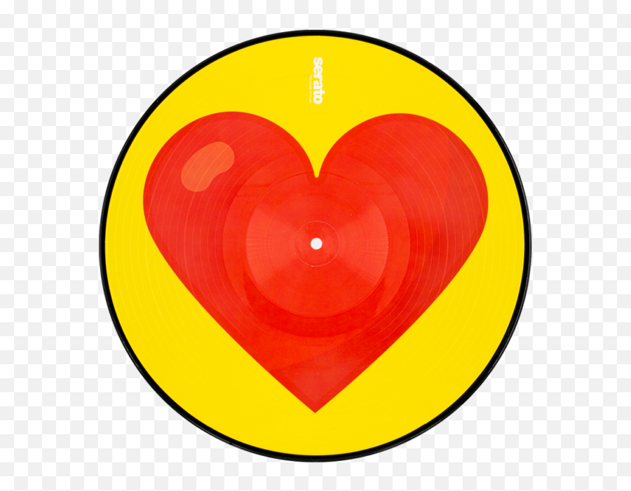 Serato Timecode Heart Donut Control - Lovely Emoji,Hifi Emoji