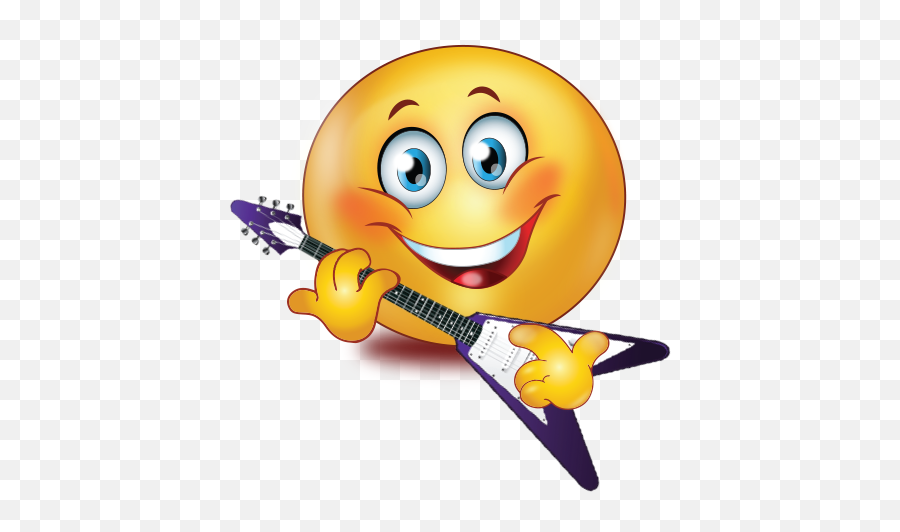 Musician Guitar Emoji - Emoji Guitar,Grandma Emoji