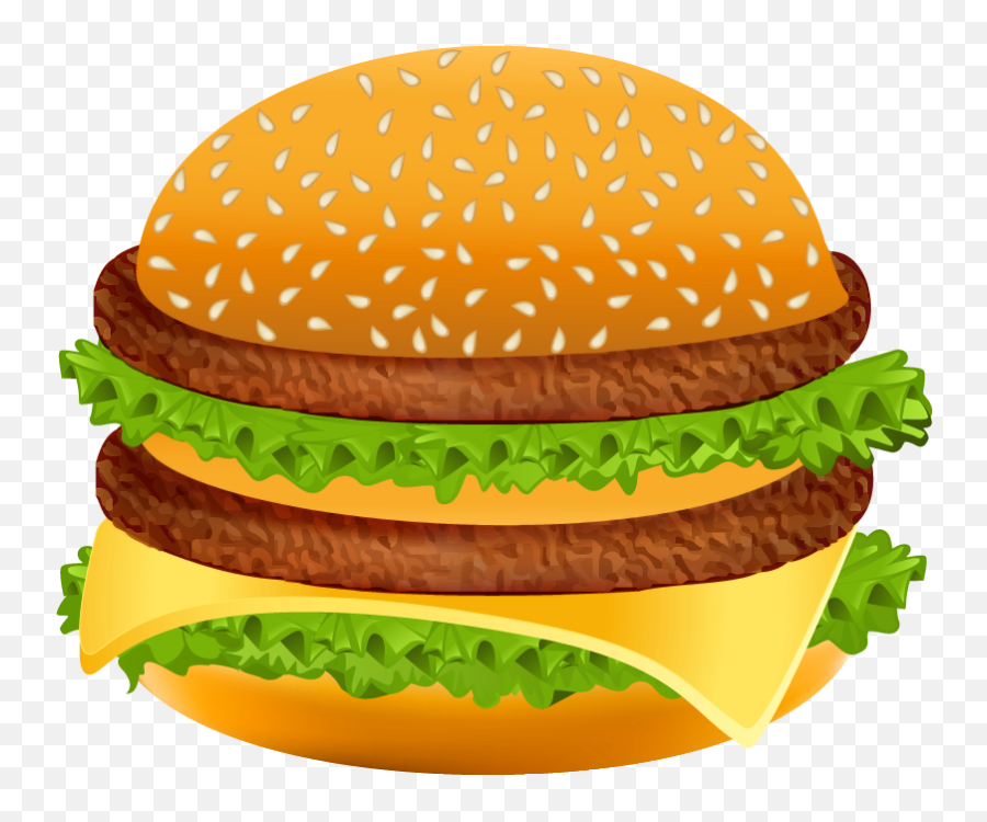 Clipart Fish Burger Clipart Fish Burger Transparent Free - Transparent Background Burger Clipart Png Emoji,Hamburger Emoticon