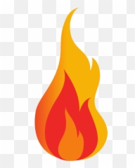 Clipart Flames Tongue Clipart Flames - Transparent Background Fire Clipart Png Emoji,Fire Tongue Emoji