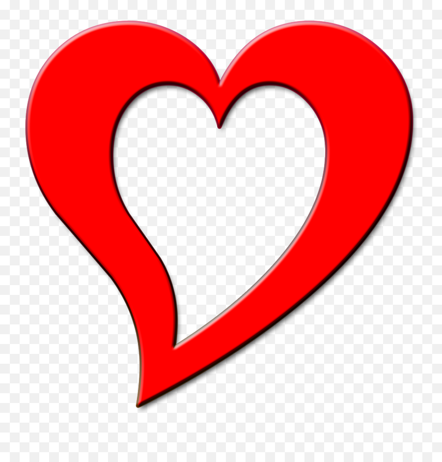 Wedding Red Heart Outline Design Love - Love Png Heart Love Wedding Design Emoji,Outline Of A Heart Emoji