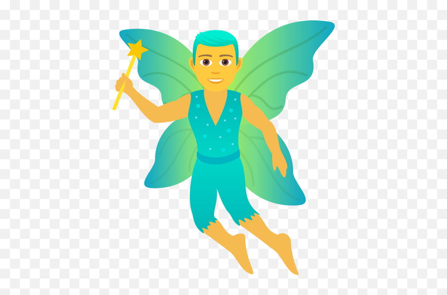 Emoji U200d Fairy Man To Copy Paste Wprock - Fairy Emoji,Angel Emojis