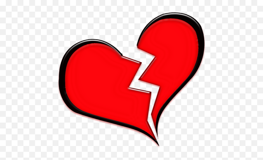 Broken Heart Cliparts - Clip Art Library Heart Break Clip Art Emoji,Broken Heart Emoticon