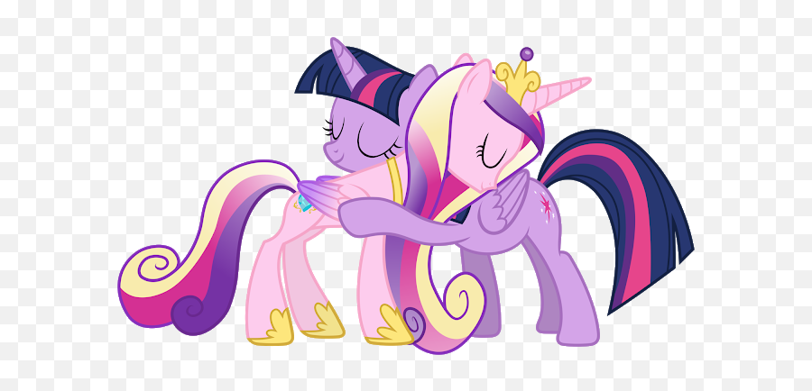 Equestria Daily - Mlp Stuff Pony Month In Review 50 Twilight And Cadence Hug Emoji,My Little Pony Flurry Of Emotions