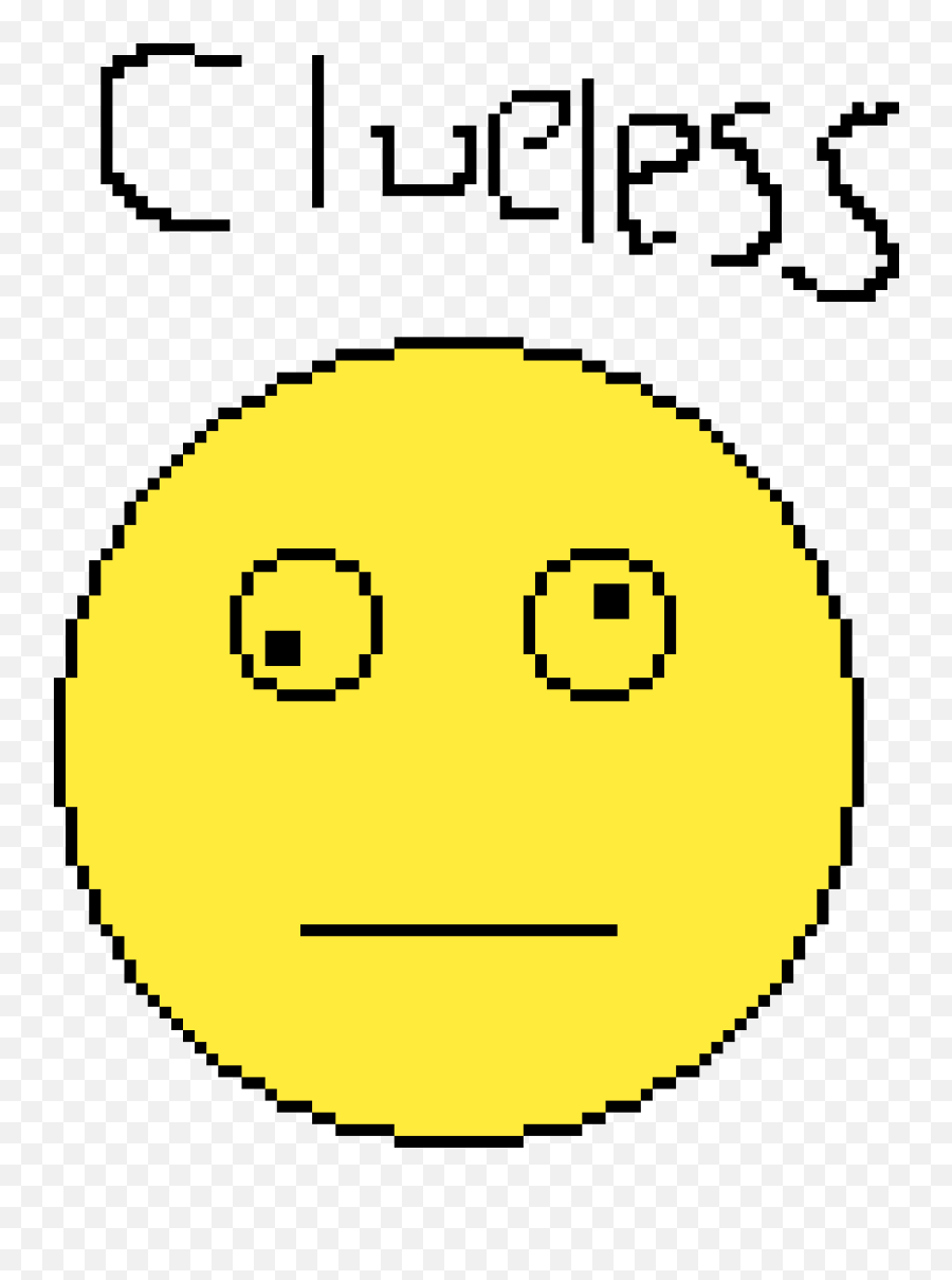 Pixilart - Happy Emoji,Clueless Emoticon