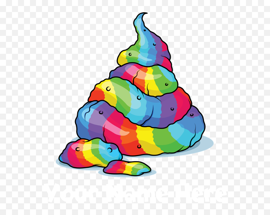 Poop Clipart Unicorn Poop Poop Unicorn - Unicorn Rainbow Poop Png Emoji,Unicorn Emoticons
