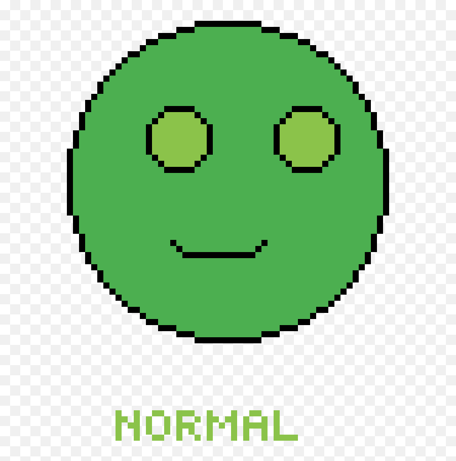 Pixilart - Normal Difficulty Face Gd By Amonposter Red Sea Object Emoji,Emoticon Poster