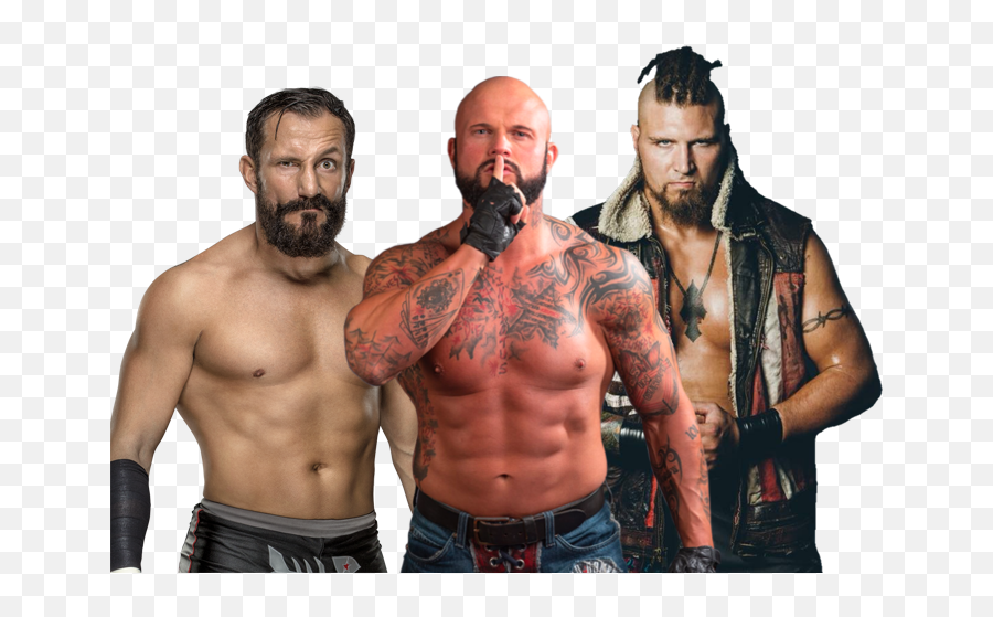 Gwf - Genesi No Quarter Render Bobby Fish And Kyle O Reilly Png Emoji,Emoticon Che Sbuffa