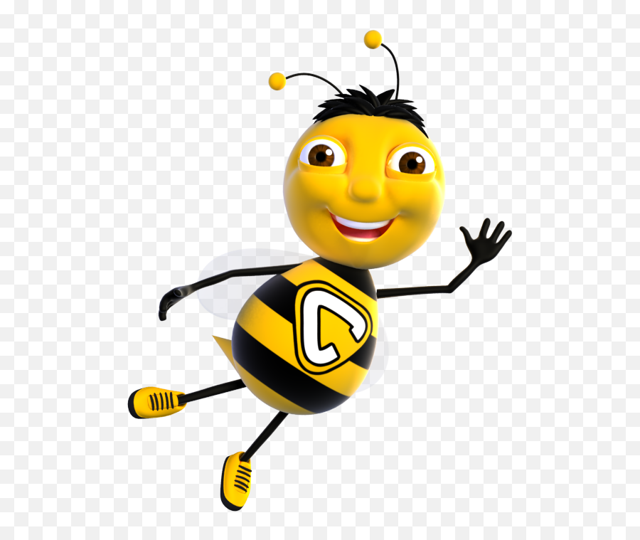 Mascot Design - Luke Dwyer 3d Animation 3d Animator Cartoon Bee 3d Model Emoji,3d Animated Emoticon