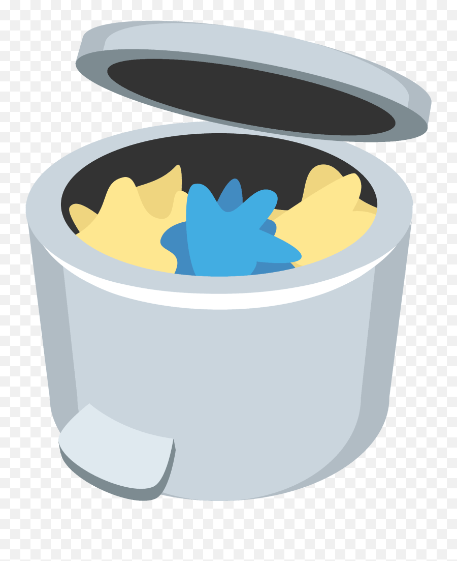 Wastebasket Emoji Clipart - Lixo Emoji,Dumpster Emoji