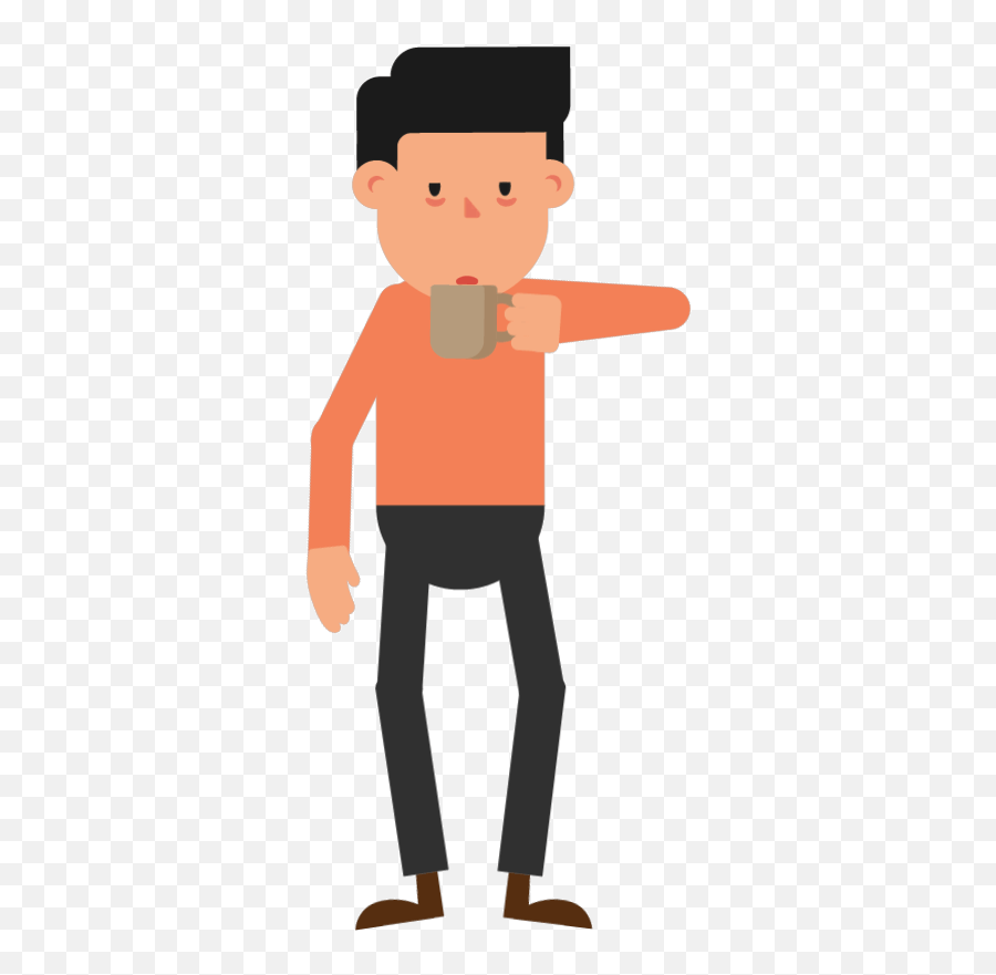 Nailed Gifs Find Make Share Gfycat Epic - Animated Gif Boy Thinking Emoji,Gif Drinking Coffee Emoticon