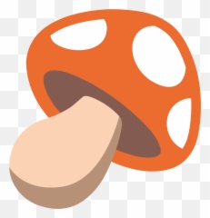Mushroom Emoji Clipart Free Download Transparent Png - Google Mushroom Emoji,Peanuts Emojis Free
