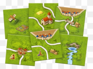 Z - Man Games Carcassonne Big Box 2017 Grassland Emoji,Emotion Tiles For Kids