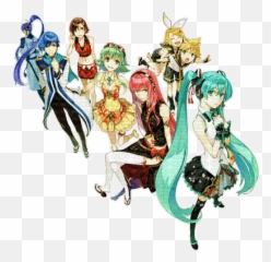 Vocalonexus Vocaloid Luka Megurine Miku Hatsune - Vocalonexus Emoji,Miku Gumi Emotions
