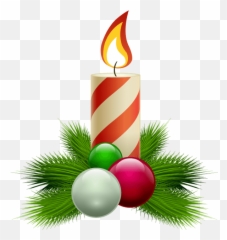 Christmas New - Christmas Candle Clipart Transparent Background Emoji,Christmas Candle Emojis