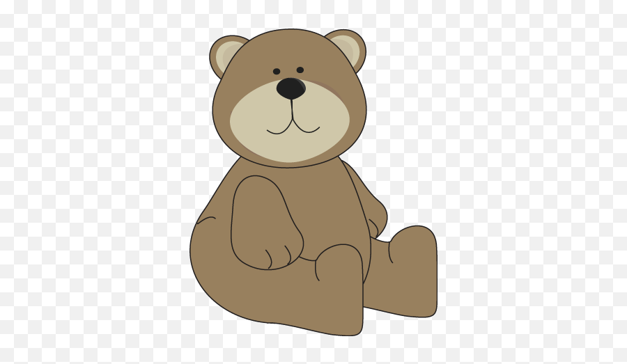 Pin - Bear Sitting Clipart Emoji,Cute Bear Emotions