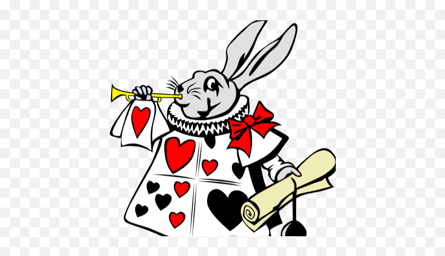 Alice In Wonderland Investing And Staying Out Of The - Vintage Alice In Wonderland Rabbit Emoji,Emotion Clip Art