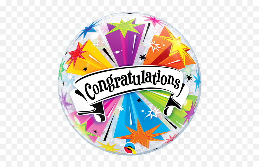 Congratulations Banner Bubble Balloon Balloons Tavistock - Congraulations Bubble Balloon Emoji,Congrats Balloon Emoticon