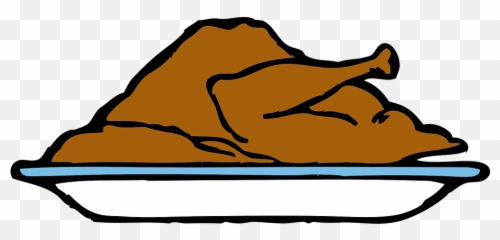 Free Roasting Turkey Vectors - Clip Art Emoji,Cooked Turkey Emojis