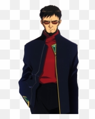 Gendo Ikari - Gendo Ikari Render Emoji,Rei Ayanami Emotions