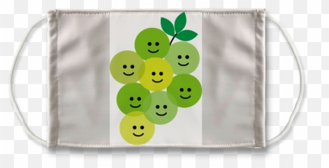 Fruit With Faces Graphics - Maskscom Cloth Face Mask Emoji,Nasty Bananas And Pears Emoticons