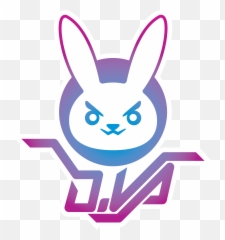 Geek Stuff - Overwatch D Va Logo Emoji,Hots How To Favorite Emoji