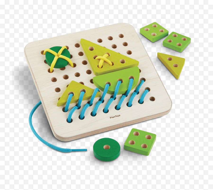Creative Lacing Board - Plan Toys Lacing Board Emoji,Emotion Dice Game