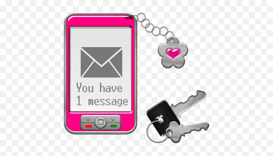 Top Pink Keychain Stickers For Android U0026 Ios Gfycat - Transparent Y2k Phone Gif Emoji,3d Emoticons Embarassed