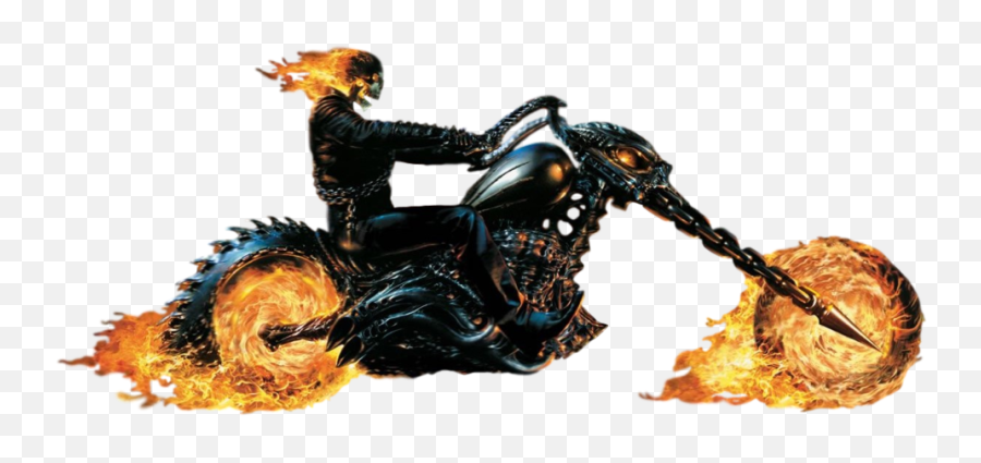 Ghost Rider With Moto - Ghost Rider In Moto Emoji,Ghost Rider In Emojis