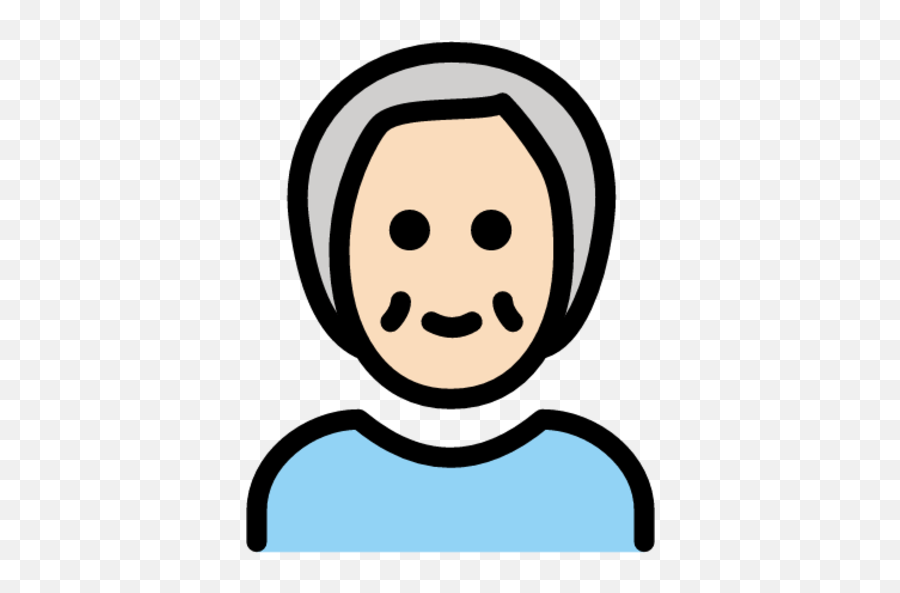 Light Skin Emoji - Emoji,Old Person Emojis Free To Use