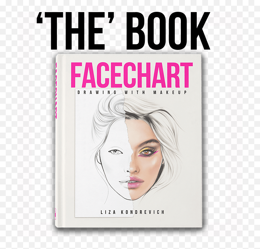 Facechart Book By Liza Kondrevich - Makeup Drawing Book Emoji,Emotions Makeup