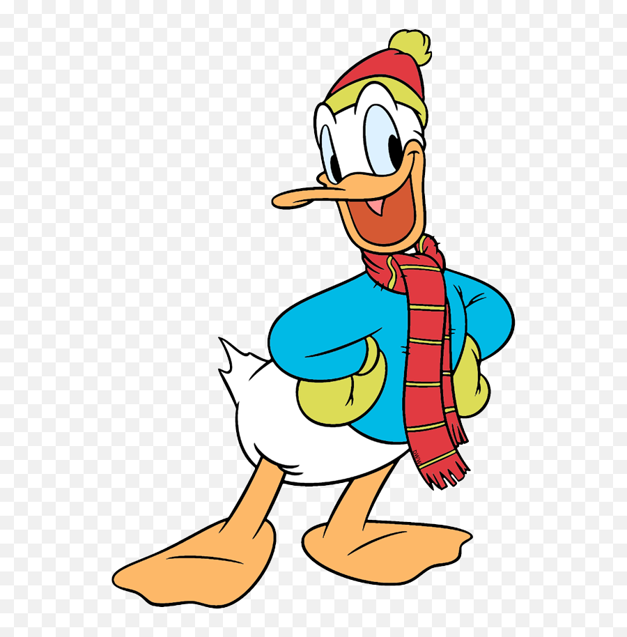 Disney Goofy Clip Art - Donald Duck Winter Clipart Emoji,Donald Duck Emoji Download