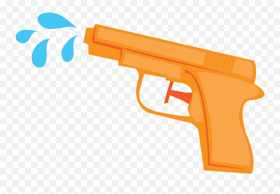Water Gun Emoji Png - Clip Art Water Gun,Gun Emoji Png