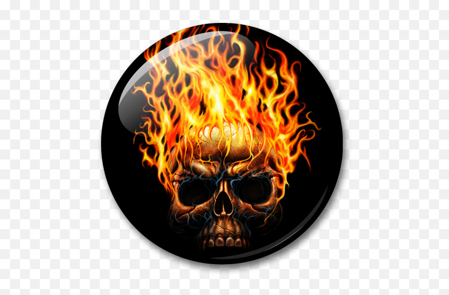 Skulls Live Wallpaper - Apps On Google Play Skull On Fire Emoji,Skull Emoticon Set
