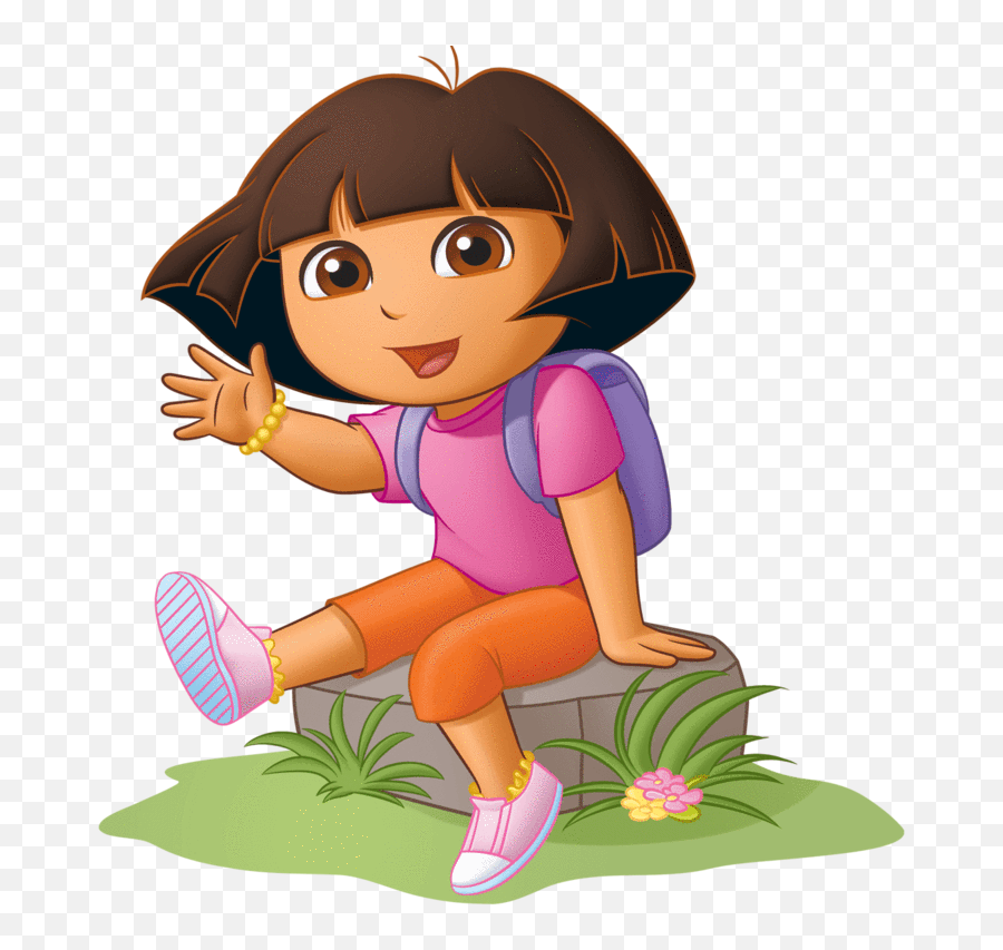 Dora The Explora Posted - Dora The Explorer Dora Sitting Emoji,