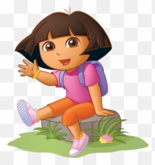 Dora The Explora Posted - Dora The Explorer Dora Sitting Emoji,